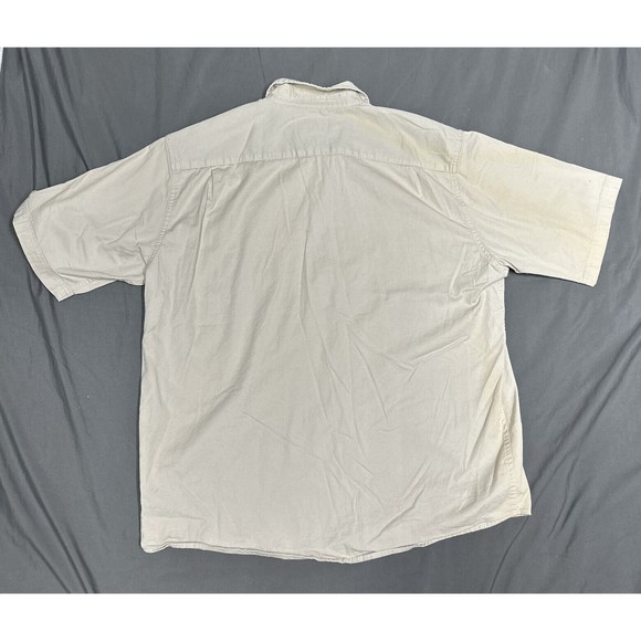 Wrangler Flex For Comfort Mens Short Sleeve Button Down Collar Shirt Size Large - Picture 8 of 11